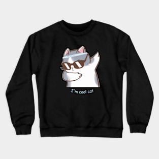 Cool Cat Crewneck Sweatshirt